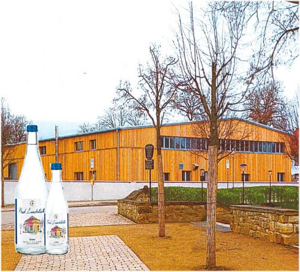 Neue Betriebsgebäude des Bad Lauchstädter Brunnens